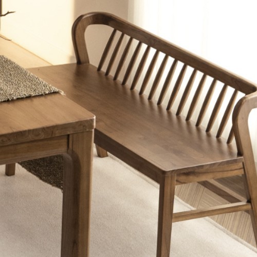 에보니아 미스틱 참죽나무 벤치의자 3인용_이미지