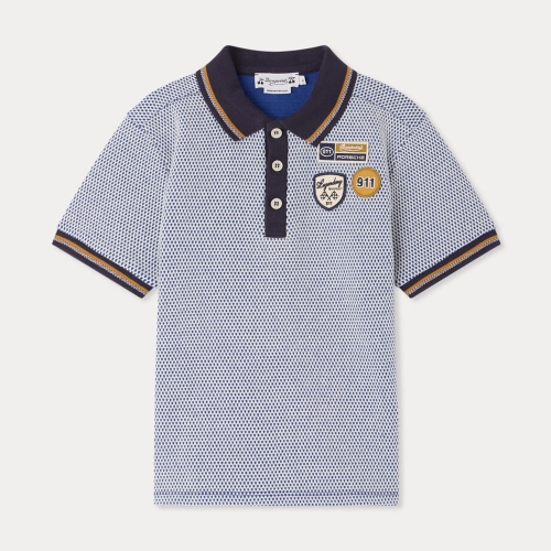 봉쁘앙 Bonpoint X PORESCHE 남아 폴로 티셔츠 EDRIC S06BTSK00015_174 4A 6A 8A