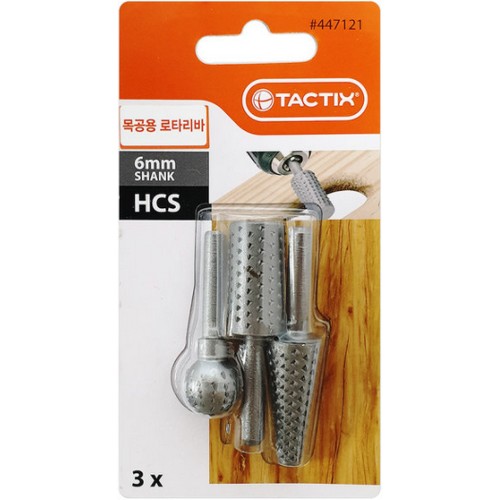 TACTIX 목공용 로타리바 3p 447121_이미지