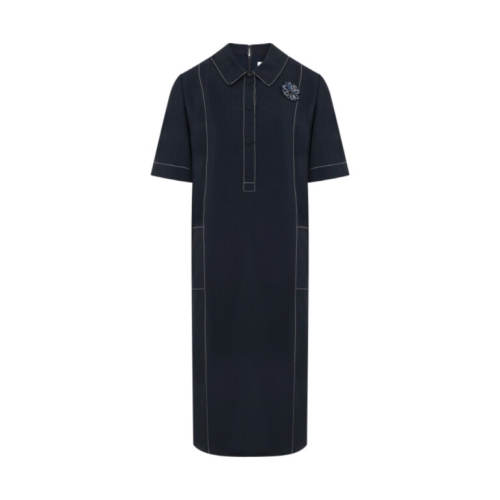 기비 배색스티치 카라 원피스 GY24M0FRDY6