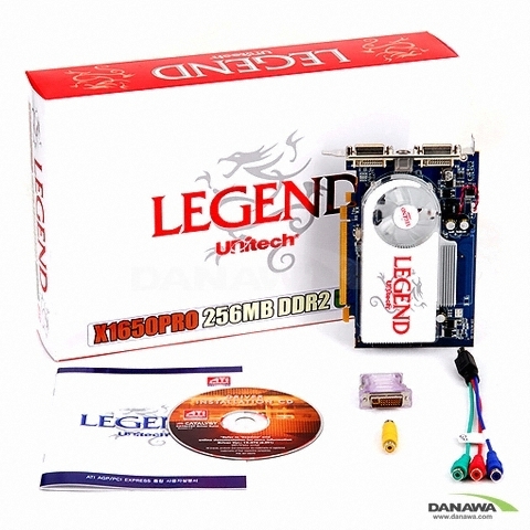 유니텍전자 LEGEND 라데온 X1650Pro LEGEND Ultra D2 256MB_이미지