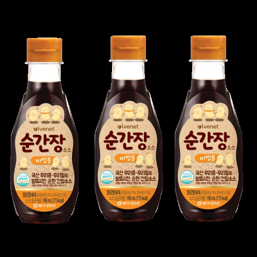 베베 순간장소스 비빔용 190ml