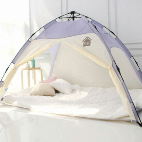 몽돌 따숲 원터치 난방텐트 (패밀리,바닥없음)_이미지