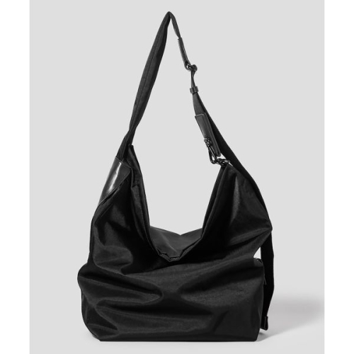 ACCESSORY Less Bag_2 라지 나일론 크로스백 블랙 289229