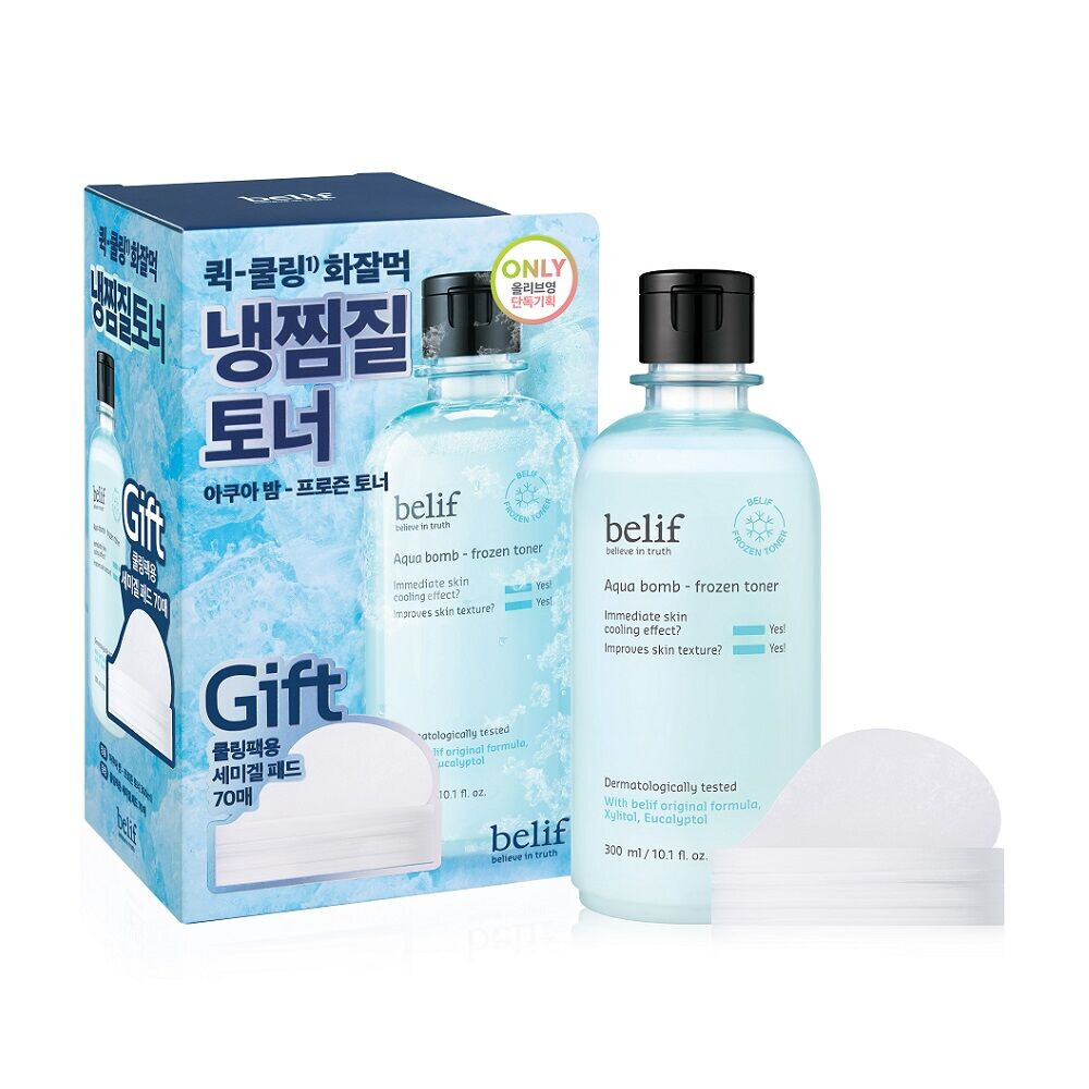 빌리프 아쿠아 밤 프로즌 토너 300ml (기획세트2)_이미지