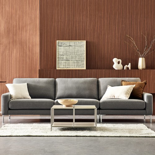 자코모 모네 데이위브 패브릭 소파 4인용 (스툴포함)_이미지