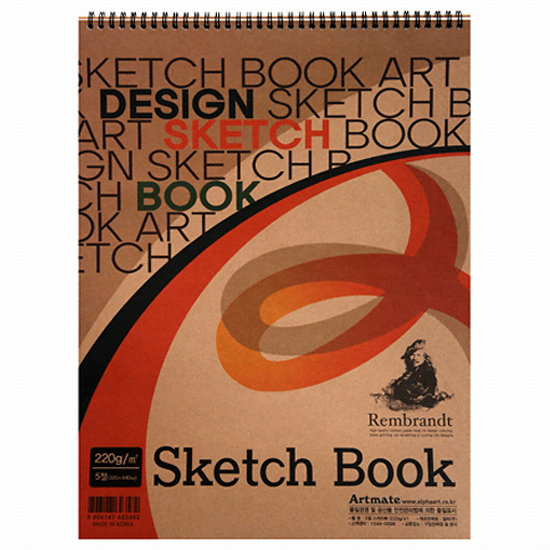 드로잉 스케치북 5절 220g/㎡