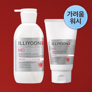 일리윤 MD 레드이치 고보습 바디워시 470g + 케어크림 128ml