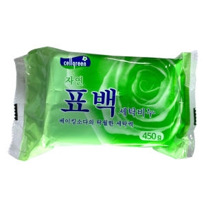 셀그린 베이킹소다 향균 자연 표백 세탁비누 450g_이미지