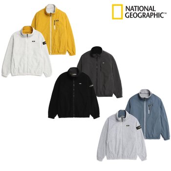 내셔널지오그래픽 하이넥 마이크로 플리스 배색 리버시블 집업 N224UFJ130이미지입니다. 누르면 해당 게시물로 새창이동합니다.