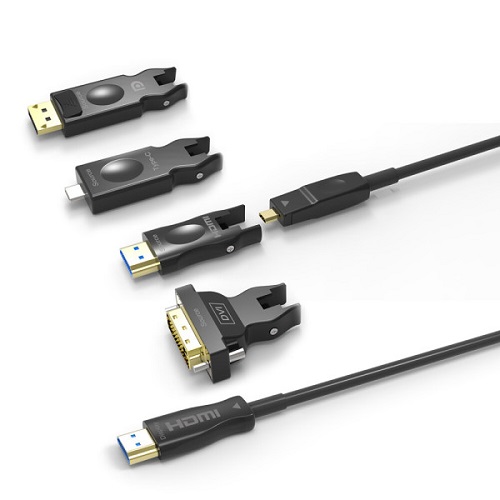 라이트컴 COMS Micro HDMI to HDMI 케이블 (CB209, 20m)_이미지