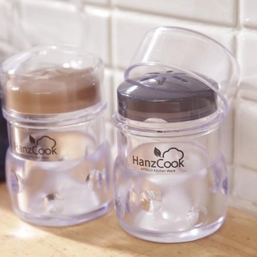  바보사랑 웰라이프 핸즈쿡 조미료병 2세트-보스톤웨어하우스