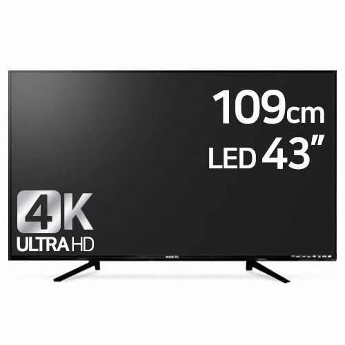 와이드테크 43인치 4K UHD TV (스탠드)