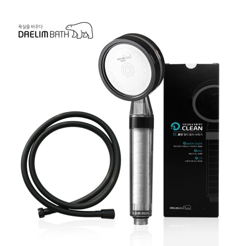 대림바스 디클린 필터 샤워기 (본체 1개 + 호스 2m)_이미지