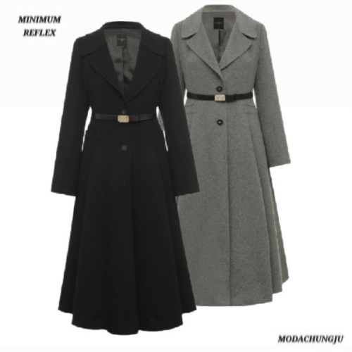 엠디 울캐시미어 플레어 코트 MMYDGHL9740_이미지