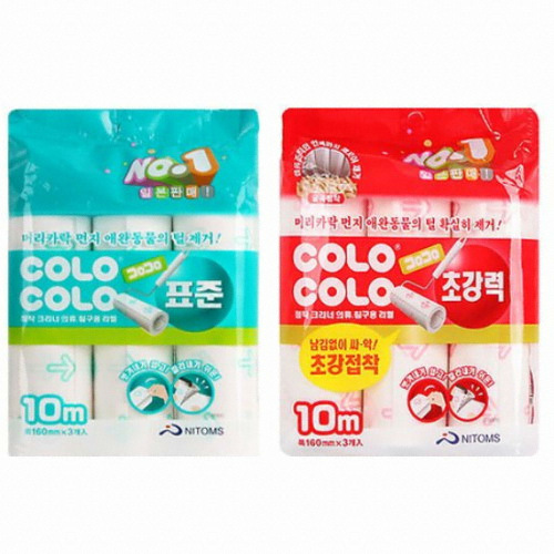 테이프크리너 리필세트 (표준3롤+초강력3롤)