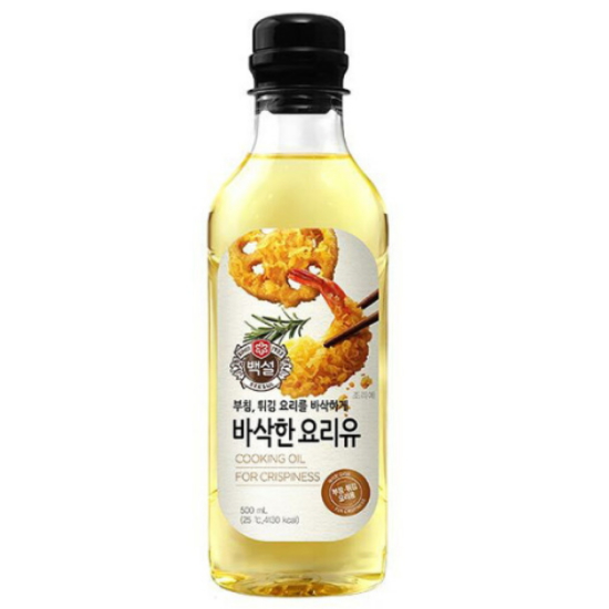 백설 바삭한 요리유 500ml (6개)_이미지