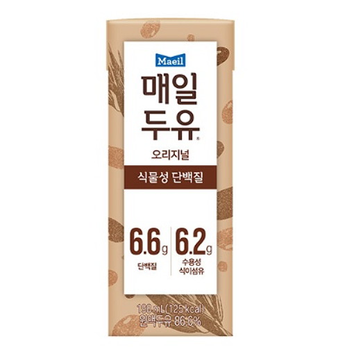 매일유업 매일두유 오리지널 190ml (24개)_이미지