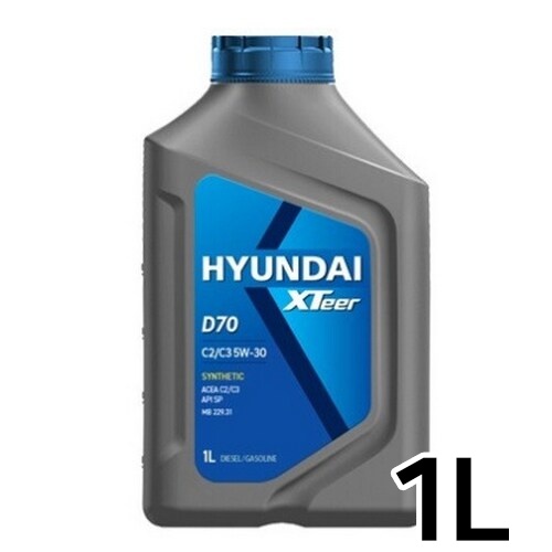 현대오일뱅크 엑스티어 D70 C2/C3 5W30 1L_이미지