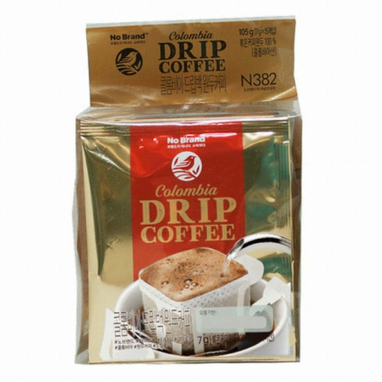 이마트 노브랜드 콜롬비아 드립백 원두커피 15T (1개)_이미지