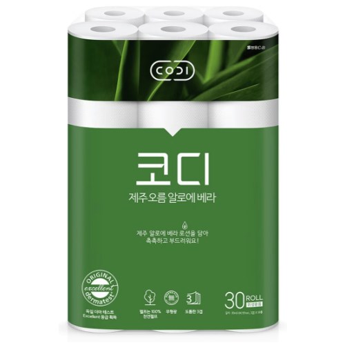 코디 제주 오름 알로에 베라 30m (30롤)이미지입니다. 누르면 해당 게시물로 새창이동합니다.