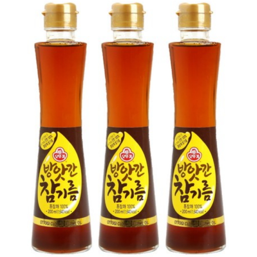 오뚜기 방앗간 참기름 200ml (3개)_이미지