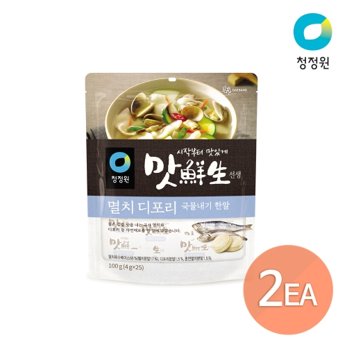 청정원 맛선생 멸치디포리 국물내기한알 100g(4gx25입)이미지입니다. 누르면 해당 게시물로 새창이동합니다.