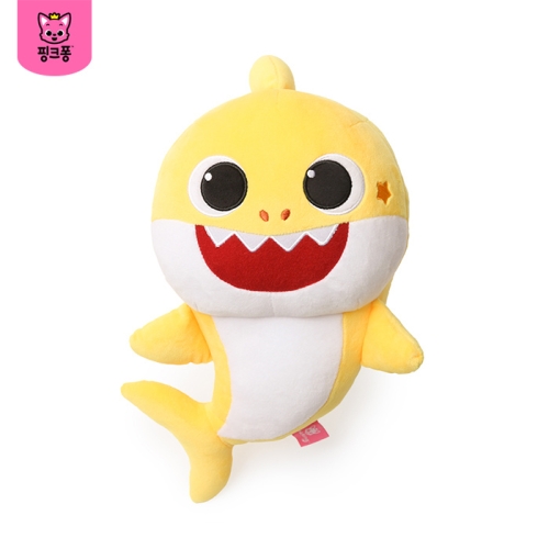 핑크퐁 핑크퐁 아기상어 사운드 애착인형 (33cm)_이미지