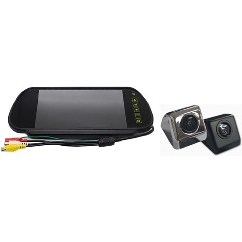 후방카메라 + 7인치 룸미러 모니터_이미지