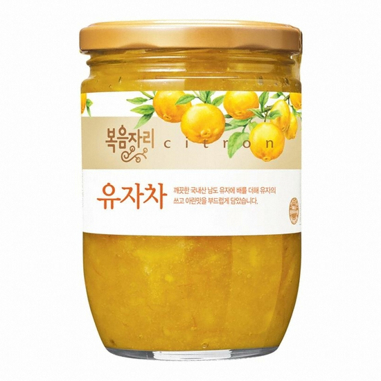 복음자리 배를 넣어 부드러운 유자차 620g (4개)_이미지