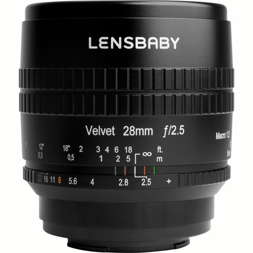 렌즈베이비 VELVET 28mm F2.5 후지필름 X용