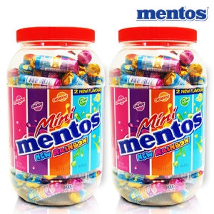 퍼페티반멜레 멘토스 미니 뉴레인보우 1kg (2개)_이미지