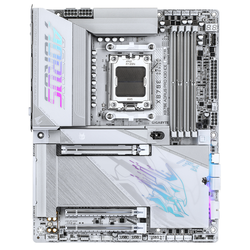 GIGABYTE X870E AORUS PRO X3D ICE �Ǿ���Ʈ
