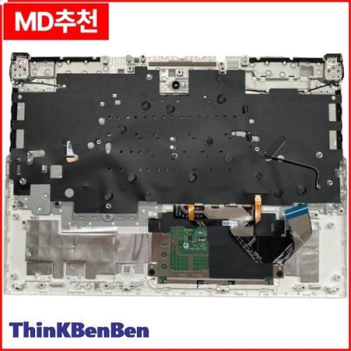 레노버 리전 5 프로 16ACH6H R9000P 2021 5CB1C14916 용 팔걸이 쉘 커버 미국 영어 흰