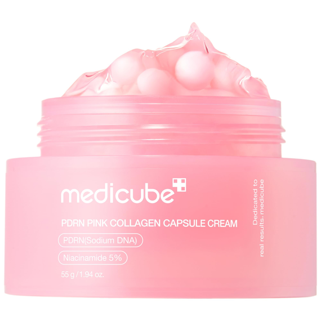 메디큐브 PDRN 연어 핑크 콜라겐 캡슐 크림 55g (1개)_이미지