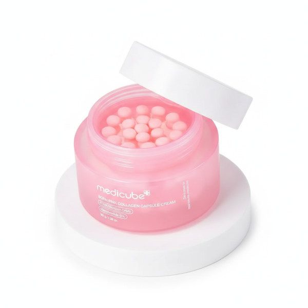 메디큐브 PDRN 연어 핑크 콜라겐 캡슐 크림 55g (1개)_이미지