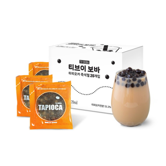 네이쳐티 즉석펄 TV BOBA 70gx20개입 타피오카 버블티
