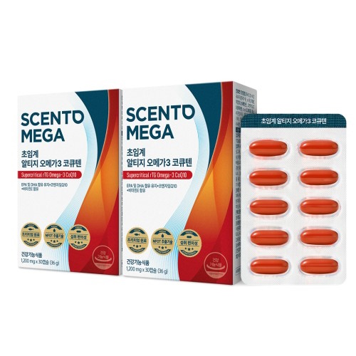 센토메가 초임계 알티지 오메가3 코큐텐 30캡슐