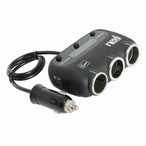 리버네트워크 NEXI 차량용 3구 멀티소켓 NX-3SOCK