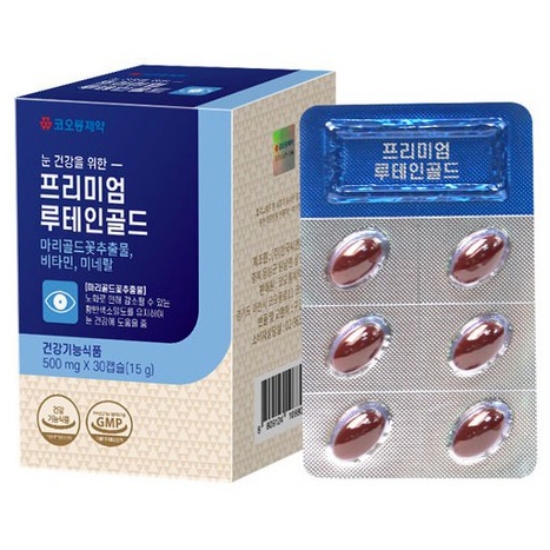 코오롱제약  프리미엄 루테인 골드 30캡슐 (1개)