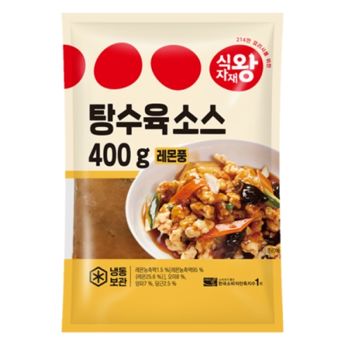 이푸드 식자재왕 탕수육소스 레몬풍 400g (5개)_이미지