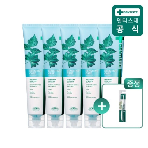 DKSH 덴티스테 뉴센서티브케어 치약 200g (5개)