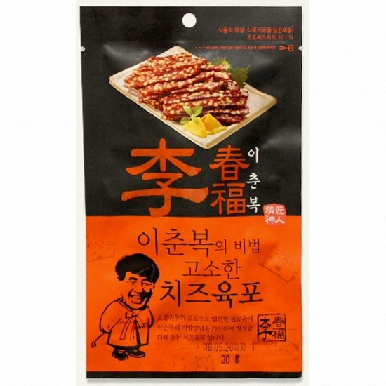 코주부B&F 이춘복 치즈 육포 30g (40개)_이미지