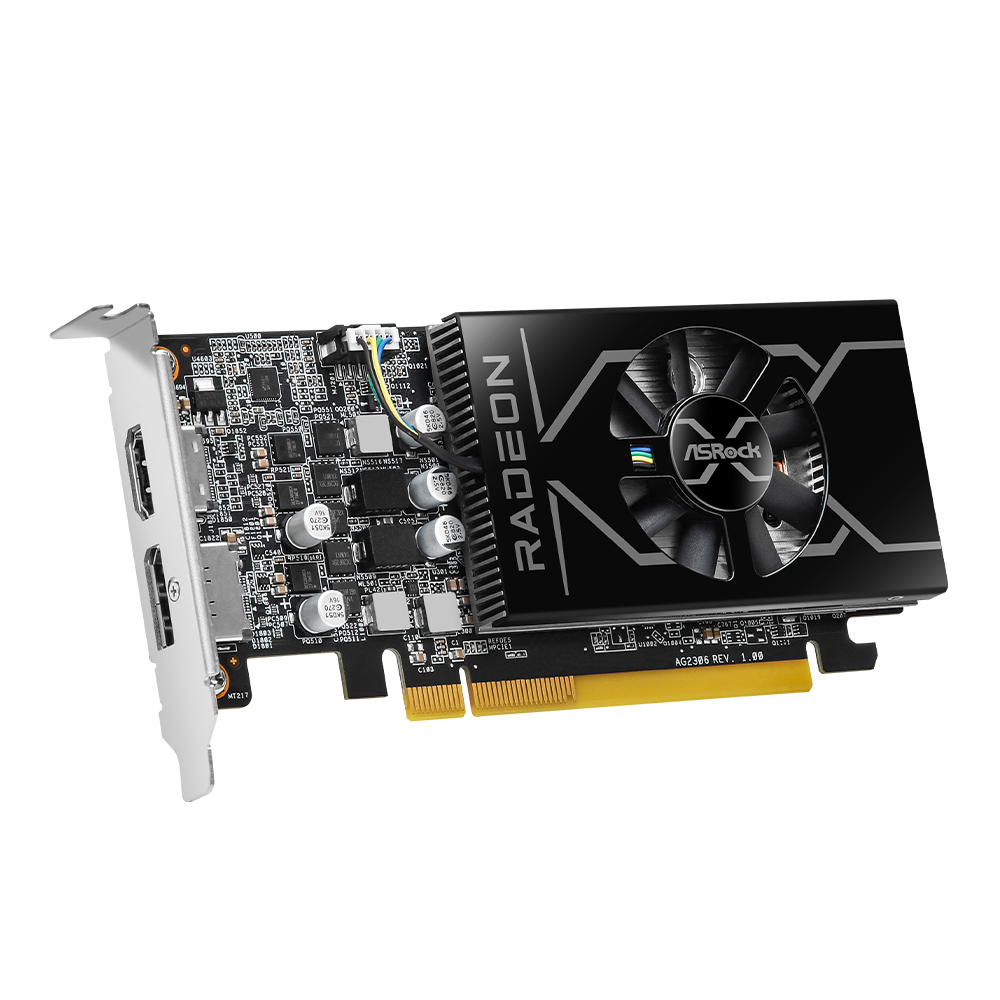 ASRock 라데온 RX 6400 Low Profile D6 4GB 대원씨티에스_이미지