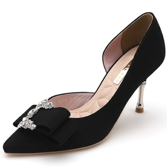 미소페 리본보석장식 펌프스 012111009_이미지