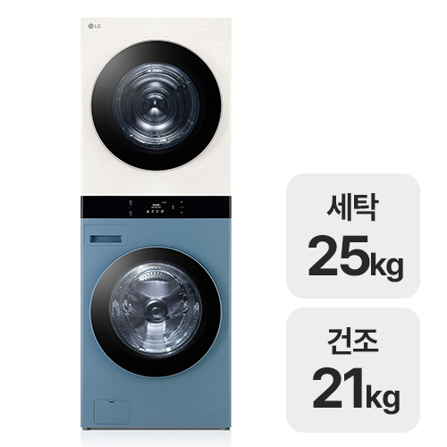 LG전자 트롬 오브제컬렉션 워시타워 WL21NEZU