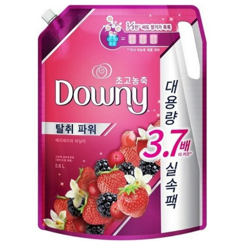 다우니 ㅤ탈취파워 목련과 베리 2.6L (5개)_이미지