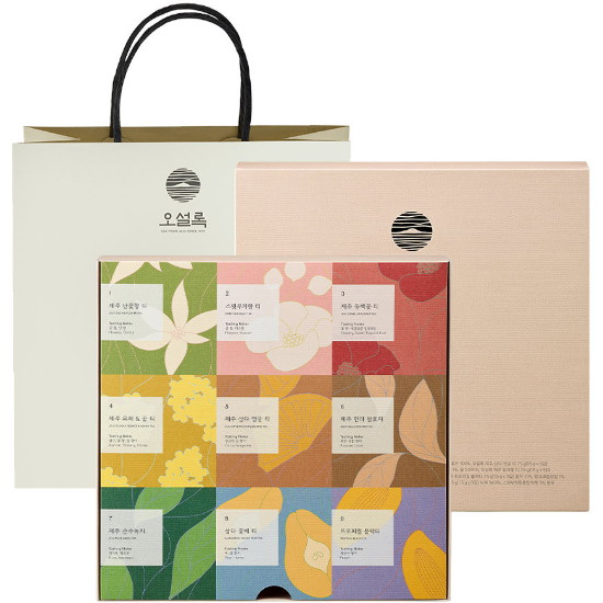 아모레퍼시픽 오설록 블루밍 티 9종 선물세트 (4개)_이미지
