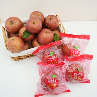 착한식탁 착한 부사 <b>세척</b><b>사과</b> 소과 실중량 5kg