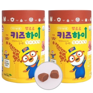 미니멈 뽀로로 키즈하이 멀티츄잉정 멀티비타민 90개입 2통